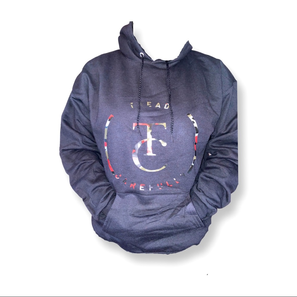 Size L Black Camo TC Hoodie